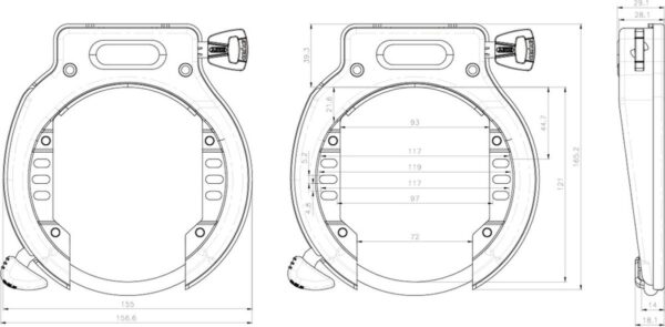 Abus AMPARO 4650XL NR Black OE - Image 3