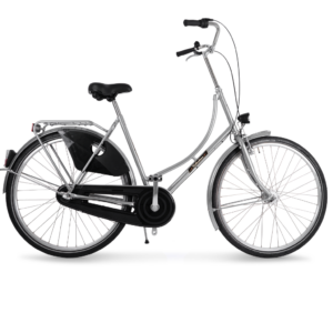 København Damecykel 3 Gear dynamolys for/bag Sølv