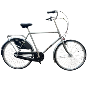 København Herrecykel 3 Gear dynamolys for/bag  Sølv