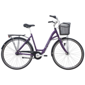 Raleigh Shopping Alu Dame 7 Gear Mat Lilla