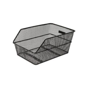 Bagkurv Basil Sort Til Bagagebærer Montering. Lille 31,5 x 21,5 x 17 cm