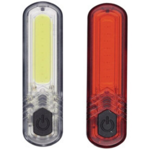 Abus Orion Lygtesæt COB LED Genopladelig