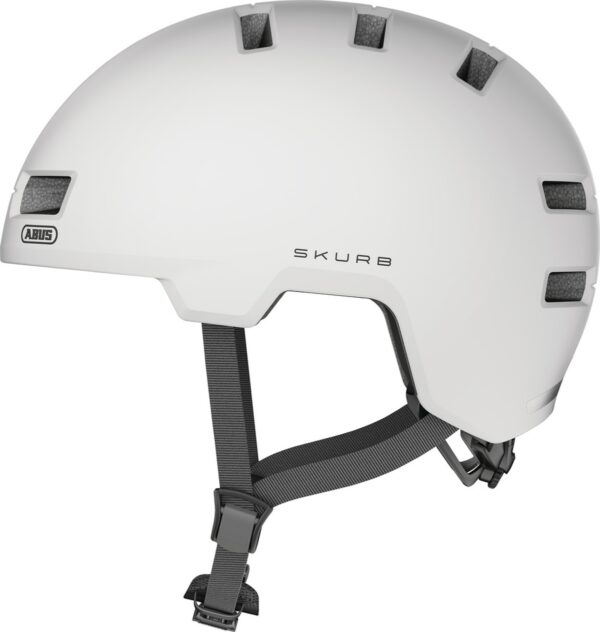 Abus Skurb Pearl White